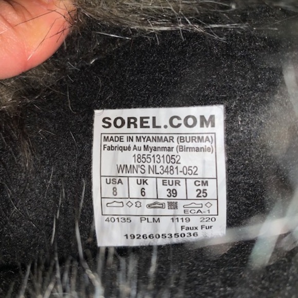 SOREL Joan Of Arctic Waterproof Size 8 - Picture 2 of 7